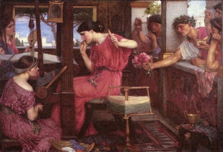 john_william_waterhouse_044_penelope_e_la_tela_1912